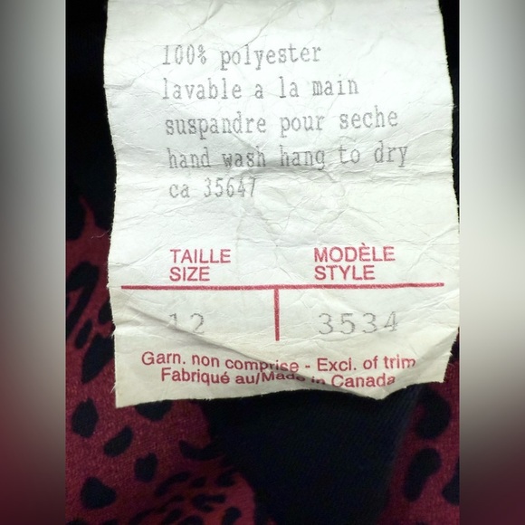 Vintage Eric Ryan Sport Red and Black Shirt Jacket with Geometric Patch Design - Picture 4 of 8